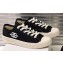 Chanel Logo Print Canvas Sneakers Black 2019