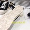 Chanel Logo Print Canvas Sneakers Black 2019