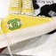 Chanel Logo Print Canvas Sneakers Yellow 2019