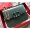 Valentino VSLING Shoulder Large Bag 0074 Green 2019