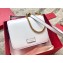 Valentino VSLING Shoulder Large Bag 0074 White 2019