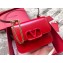 Valentino VSLING Shoulder Small Bag 0074 Red 2019