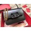 Valentino VSLING Shoulder Small Bag 0074 Black 2019