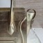 Celine Micro Luggage Bag in Original Laminated Lambskin Gold
