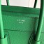 Celine Micro Luggage Bag in Original Drummed Calfskin Bamboo Green