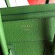 Celine Micro Luggage Bag in Original Drummed Calfskin Green