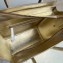 Celine Micro Luggage Bag in Original Laminated Lambskin Gold