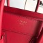 Celine Micro Luggage Bag in Original Smooth Calfskin Red