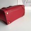 Celine Micro Luggage Bag in Original Smooth Calfskin Red