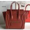 Celine Micro Luggage Bag in Original Smooth Calfskin Caramel
