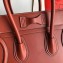 Celine Micro Luggage Bag in Original Smooth Calfskin Caramel