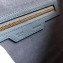 Celine Micro Luggage Bag in Original Drummed Calfskin Denim Blue