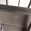 Celine Micro Luggage Bag in Original Drummed Calfskin Etoupe