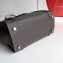 Celine Micro Luggage Bag in Original Drummed Calfskin Etoupe