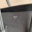 Celine Mini Luggage Bag in Original Drummed Calfskin Black/Silver