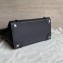 Celine Mini Luggage Bag in Original Drummed Calfskin Black/Silver