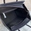 Celine Mini Luggage Bag in Original Drummed Calfskin Black/Silver