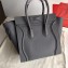 Celine Micro Luggage Bag in Original Drummed Calfskin Gray