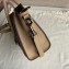 Celine Nano Luggage Bag in Original Drummed Calfskin Beige with Removable Shoulder Strap