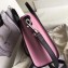 Celine Nano Luggage Bag in Original Black/Drummed Beige/Pink with Removable Shoulder Strap