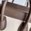 Celine Nano Luggage Bag in Original Smooth Calfskin Etoupe/White/Apricot with Removable Shoulder Strap
