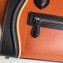 Celine Micro Luggage Bag in Original Smooth Calfskin Black/Caramel/Apricot