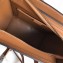 Celine Nano Luggage Bag in Original Smooth Calfskin Khaki/Apricot/Baby Blue with Removable Shoulder Strap