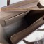 Celine Nano Luggage Bag in Original Smooth Calfskin Etoupe/White/Apricot with Removable Shoulder Strap