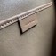Celine Nano Luggage Bag in Original Smooth Calfskin Etoupe/White/Apricot with Removable Shoulder Strap