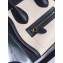 Celine Nano Luggage Bag Black/Drummed White/Crinkled Light Green in Original with Removable Shoulder Strap