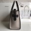 Celine Micro Luggage Bag in Original Smooth Calfskin Black/Navy Blue/Pale Gray