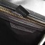 Celine Micro Luggage Bag in Original Black/Drummed Navy Blue/Crinkled Red