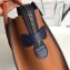 Celine Micro Luggage Bag in Original Royal Blue/White/Khaki