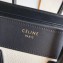 Celine Micro Luggage Bag in Original Black/Drummed White/Suede Turquoise