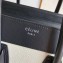 Celine Micro Luggage Bag in Original Black/Drummed White/Caramel