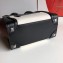 Celine Micro Luggage Bag in Original Black/Drummed White/Caramel