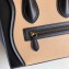 Celine Micro Luggage Bag in Original Black/Drummed Beige/Suede Sky Blue