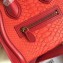 Celine Python Luggage Nano Bag Red