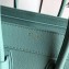 Celine Micro Luggage Bag in Original Drummed Calfskin Ice Green