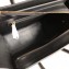 Celine Micro Luggage Bag in Original Black/Lizard Pattern Beige
