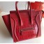 Celine Micro Luggage Bag in Original Red/Croco Pattern