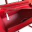 Celine Micro Luggage Bag in Original Red/Croco Pattern