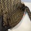 Fendi Roma Amor Fabric Large Baguette Bag Wave Lettering 2019
