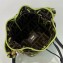 Fendi Roma Amor Fabric FF Motif Mon Tresor Mini Bucket Bag Brown/Green 2019