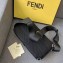 Fendi Bag Bugs One-shoulder Backpack Belt Bag Black/Yellow Diabolic Eyes 2019
