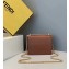 Fendi Leather Kan U Mini Bag Brown 2019