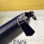 Fendi Bag Bugs Slim Pouch Clutch Bag Blue/White Diabolic Eyes 2019