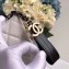 Chanel Aged Calfskin Gabrielle Pouch Clutch Small Bag A84287 White
