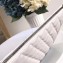 Chanel Aged Calfskin Gabrielle Pouch Clutch Small Bag A84287 White