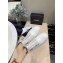 Chanel Calfskin Lace-Ups Ankle Boots White 2019
